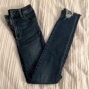 Abercrombie High Rise Skinny Jeans 00